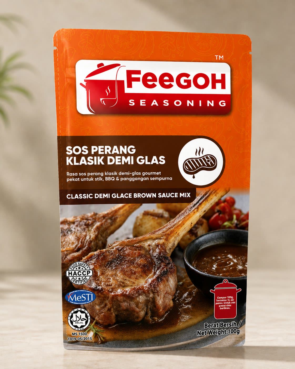 FEEGOH Brown Sauce demi-glace mix pack